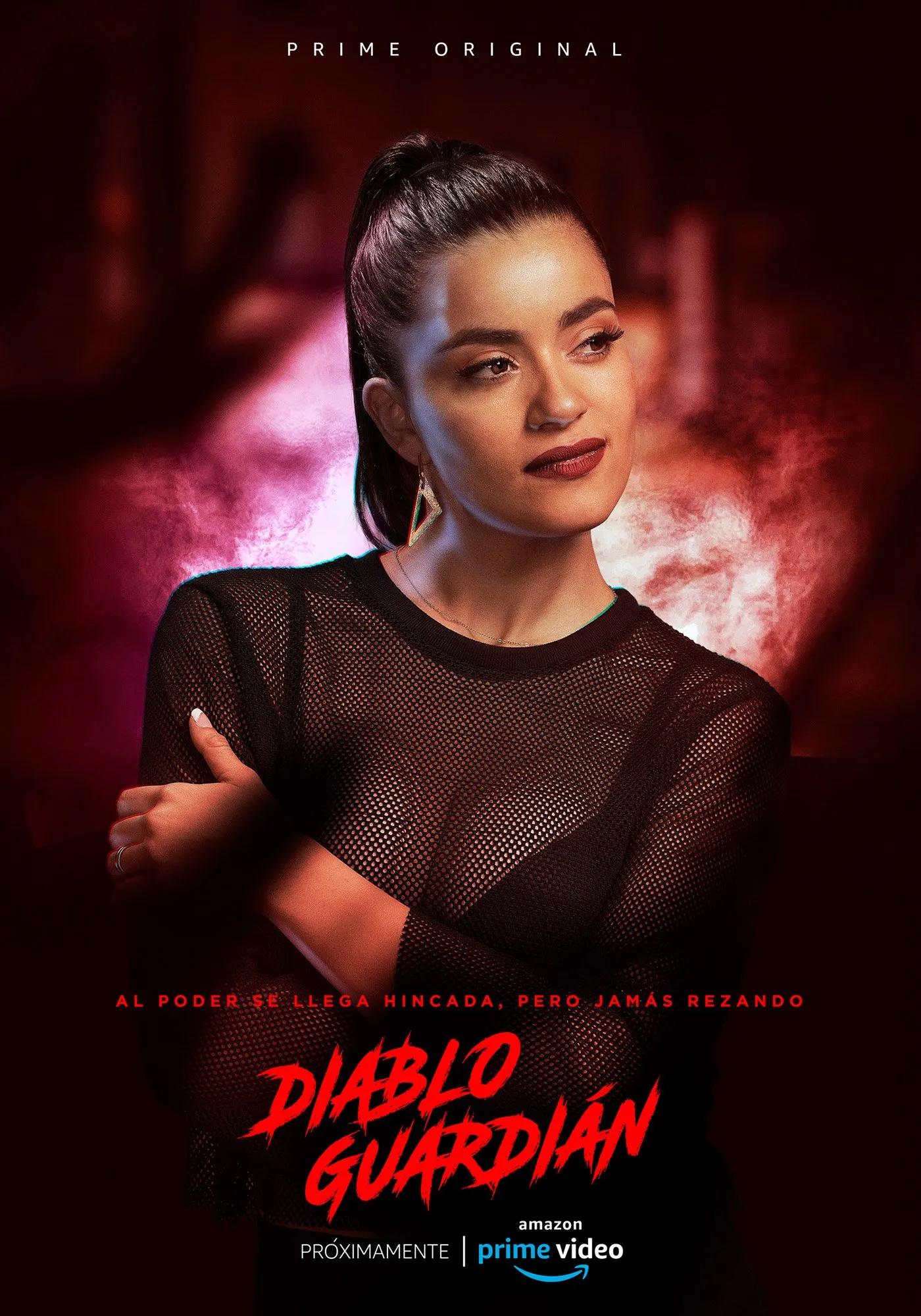 Paulina Gaitán en el cartel de Diablo Guardián