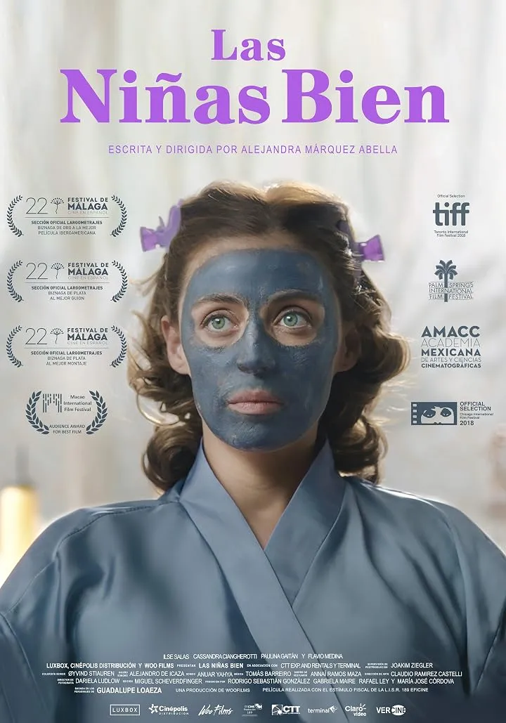 Cartel de Las niñas bien